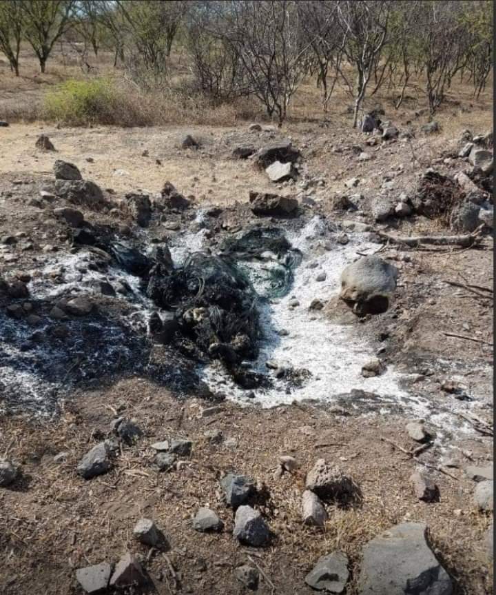 Hallan dos calcinados en Buenavista, Michoacán