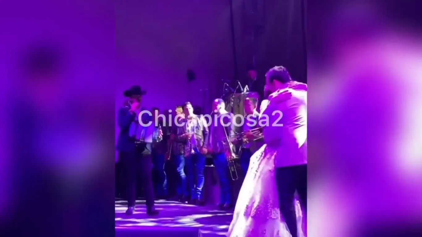 Filtran video de la boda de la hija de El Chapo