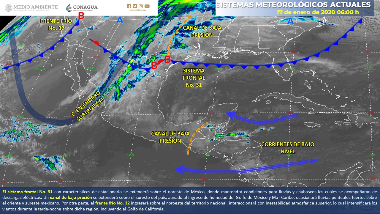 Estado del clima para este viernes