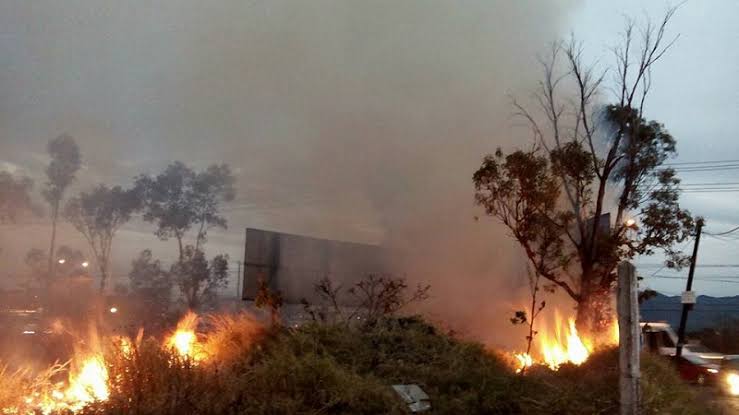 Alrededor de 20 quemas de pastizales se han registrado en enero en Morelia: PC