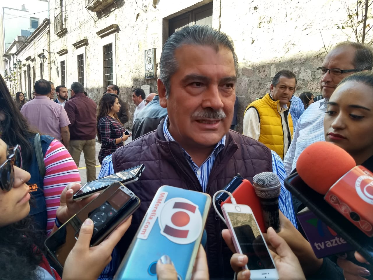 Busca Morón mayor seguridad para Morelia