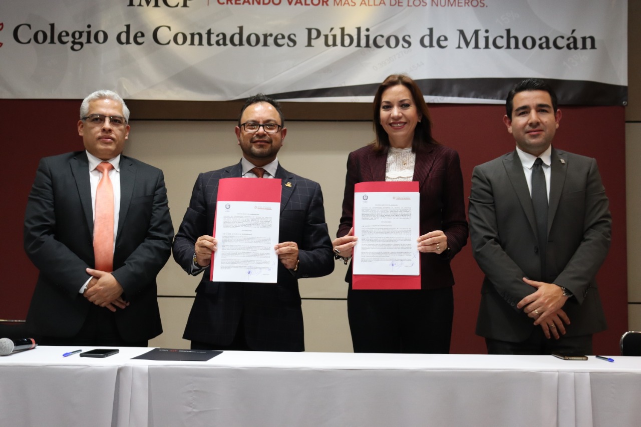 UNLA y Colegio de Contadores signan convenio