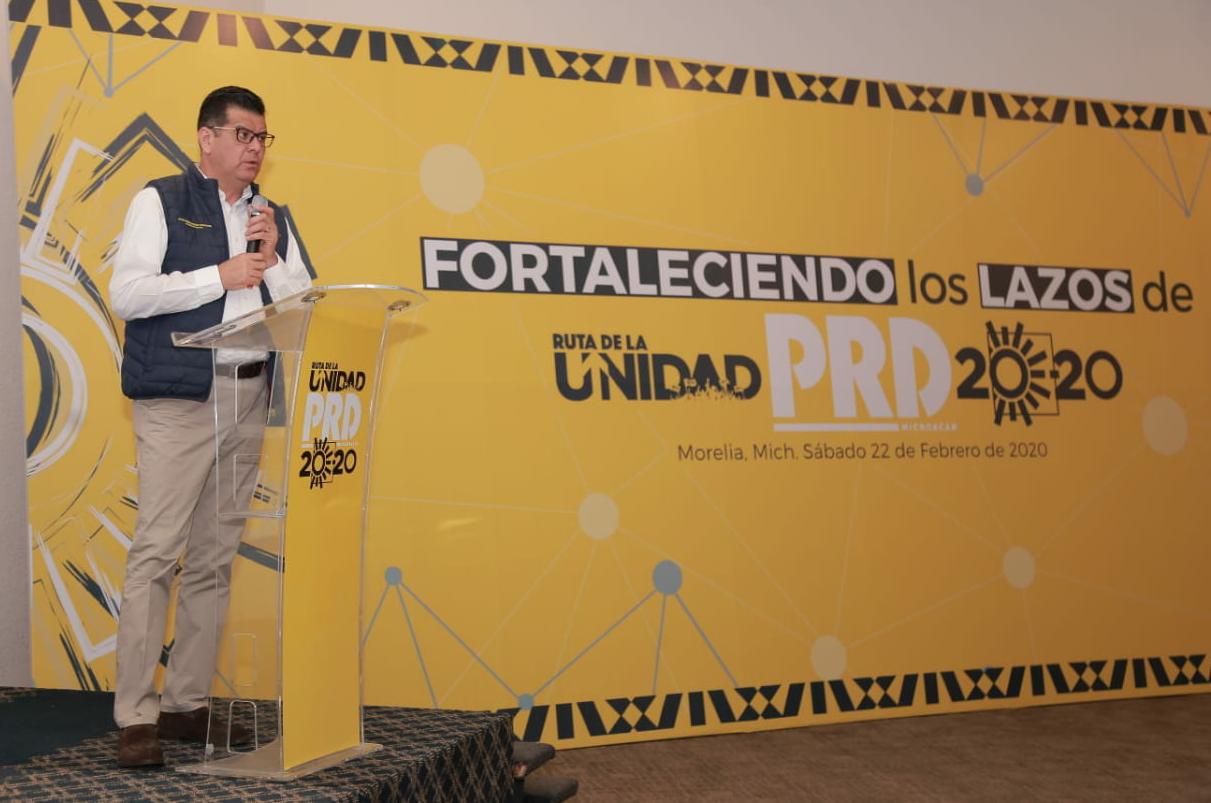 El PRD fortalece ruta de la unidad con dirigentes municipales