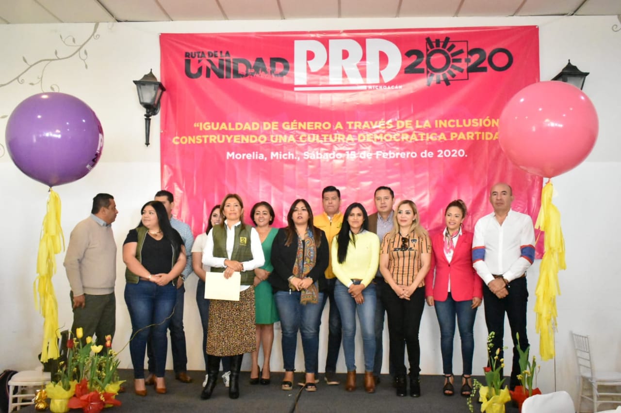 Mujeres del PRD definirán proceso electoral del 2021