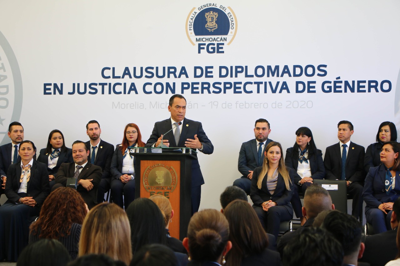 Clausura Diplomado Perspectiva de Genero FGE