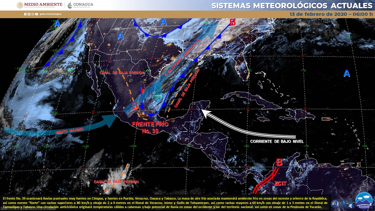 Clima jueves