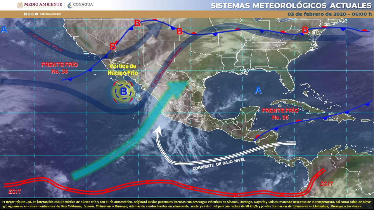 Clima de este lunes