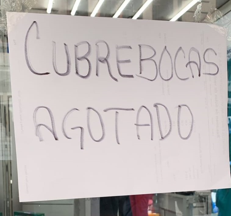 Cubrebocas y antibacterial, agotados en CDMX y Sinaloa tras casos de COVID-19