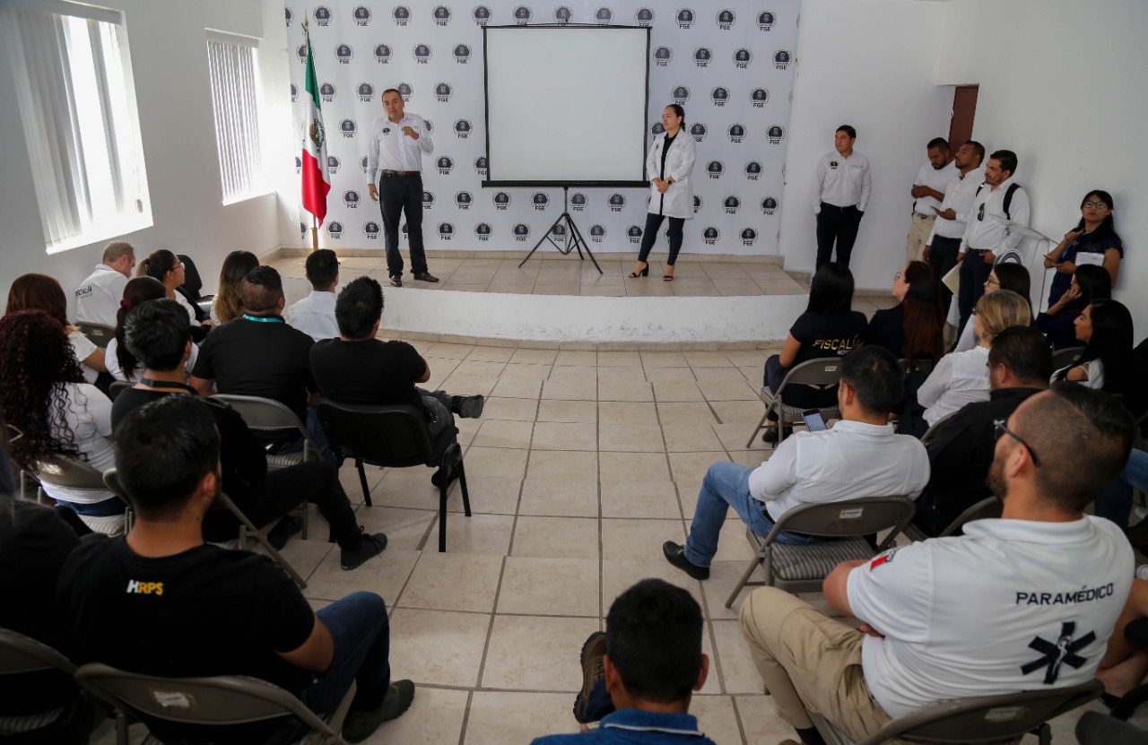 Realiza FGE jornadas informativas para prevención del coronavirus