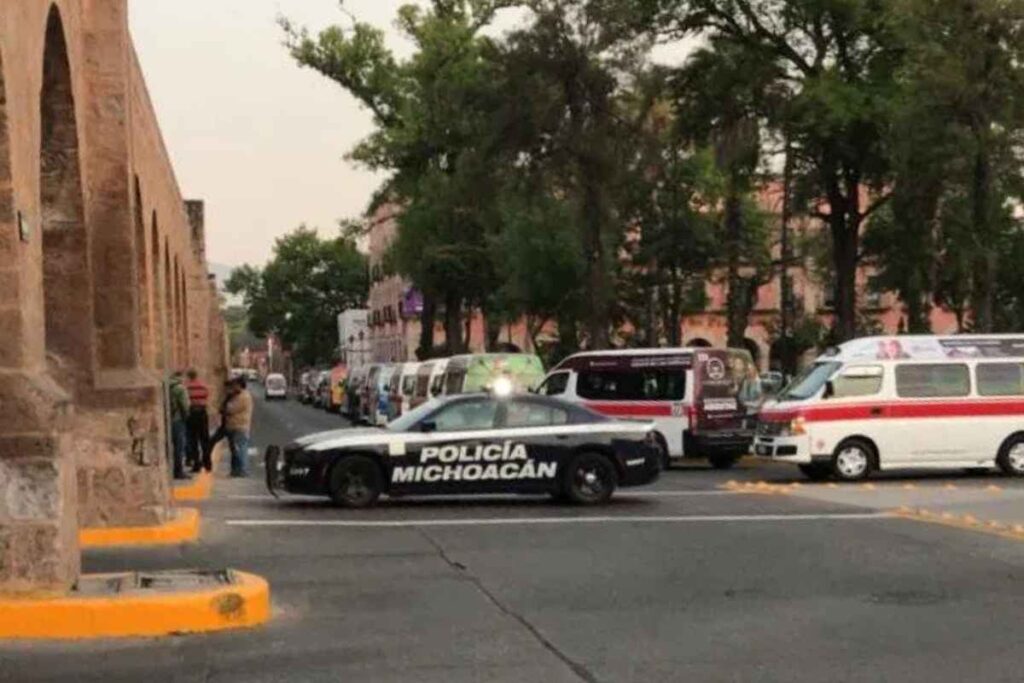 Transportistas mantienen bloqueada la ciclovía dominical de Morelia, a 10 años de haberse instalado: el cierre de calles es desde Isidro Huarte hasta las Tarascas 1