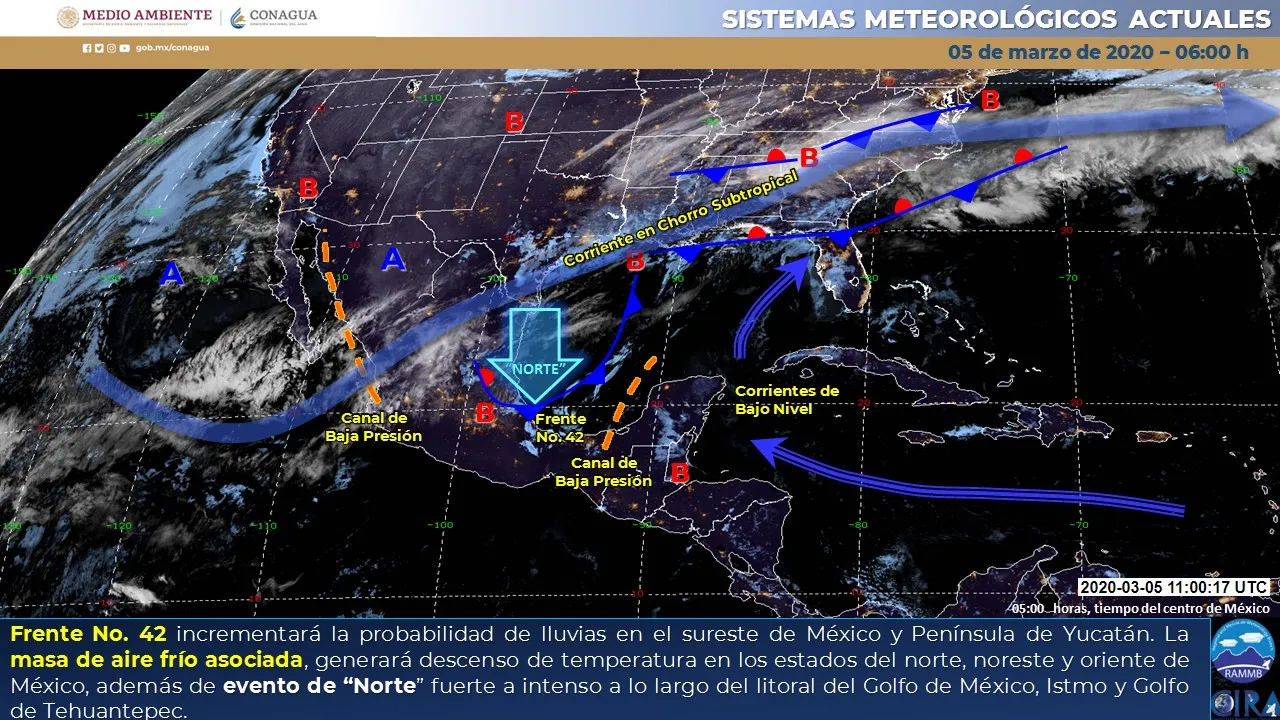 Pronóstico del clima para hoy