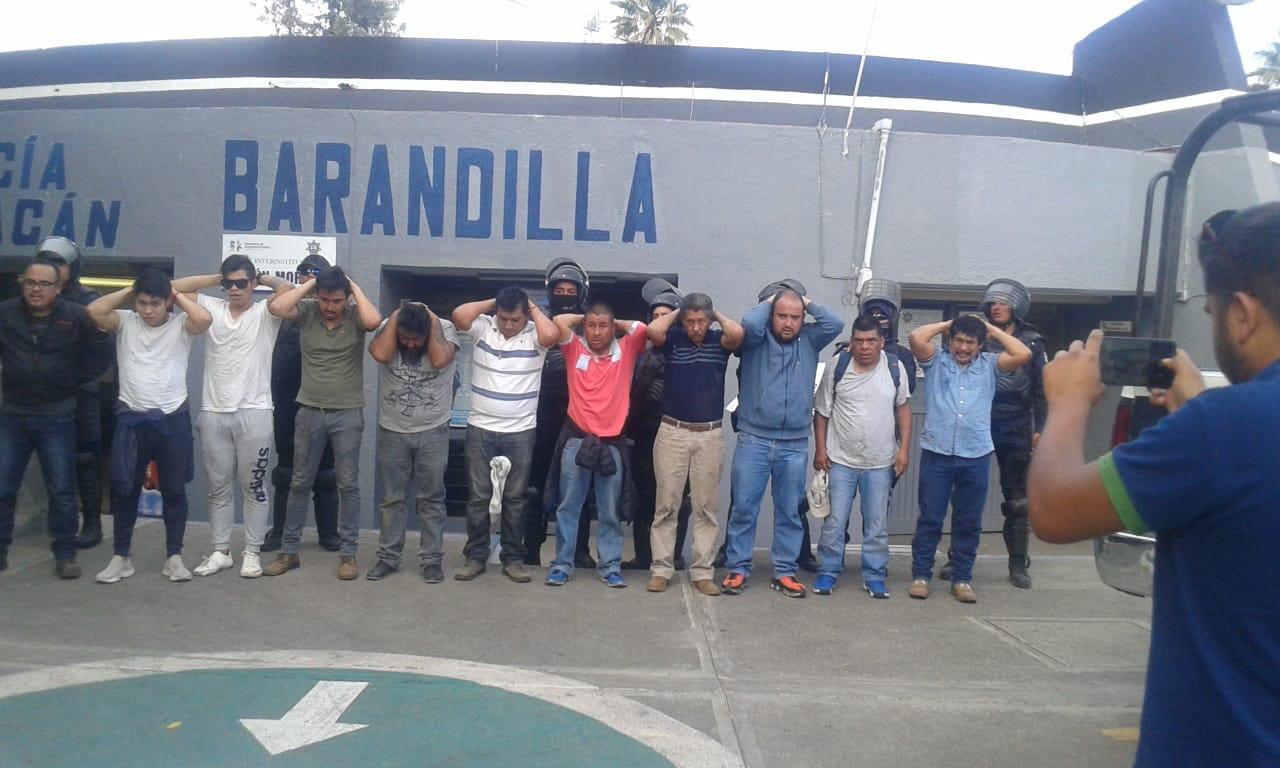 Liberan a profesores de la CNTE detenidos