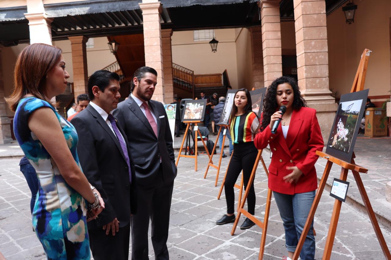 UNLA presente en la exposición “Yo quiero salvar nuestro planeta” en el Congreso del Estado