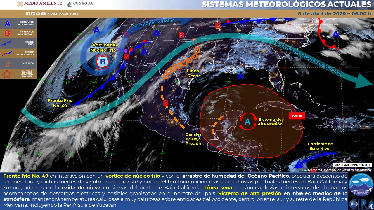 El meteorológico para hoy