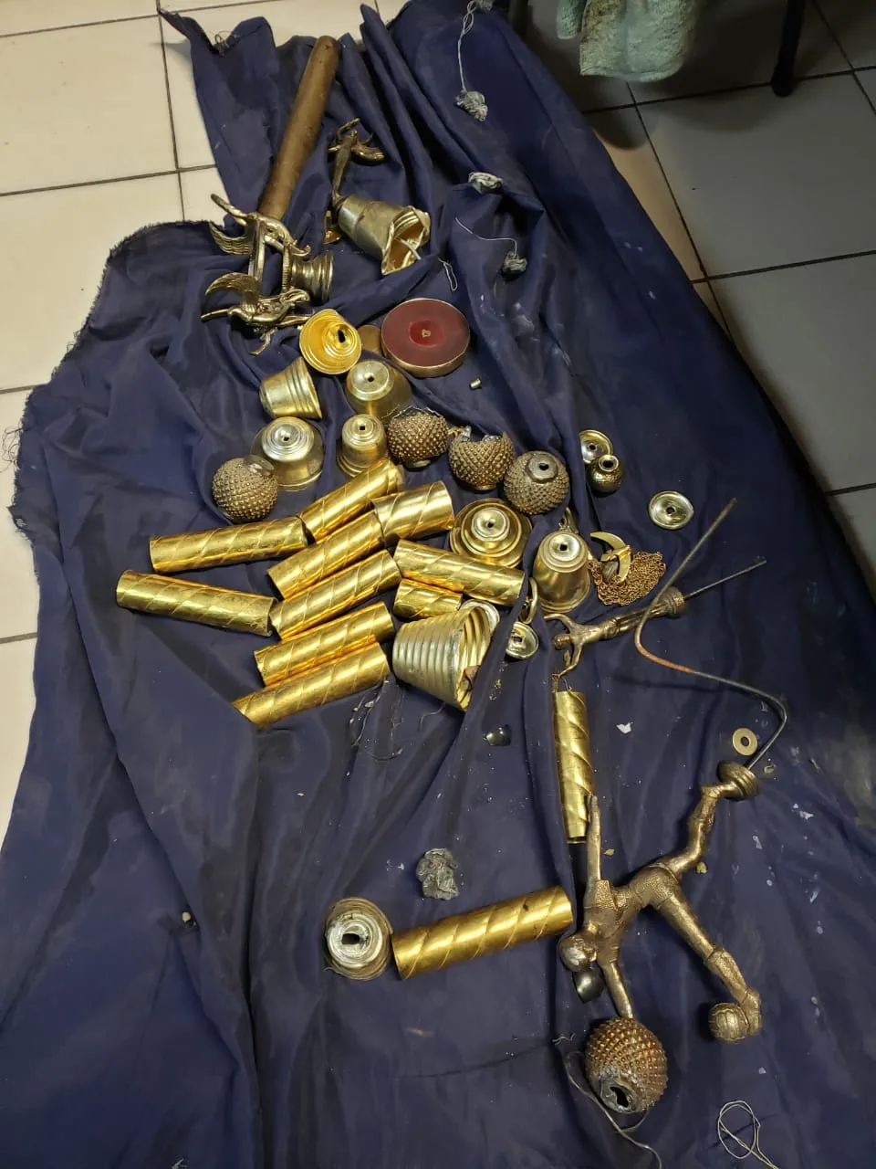 objetos robados en parroquia de Ciudad Hidalgo