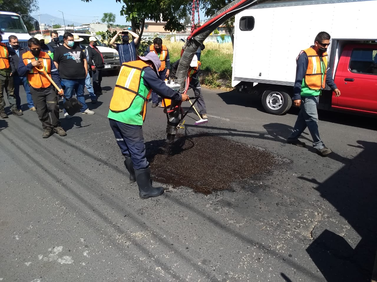 En lo que va del año, 258 calles han contado con bacheo en Morelia: SUOP