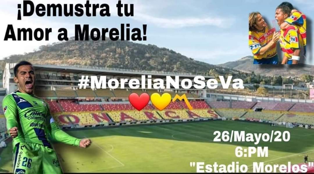 Aficionados de Monarcas convocan a marcha en el Estadio Morelos