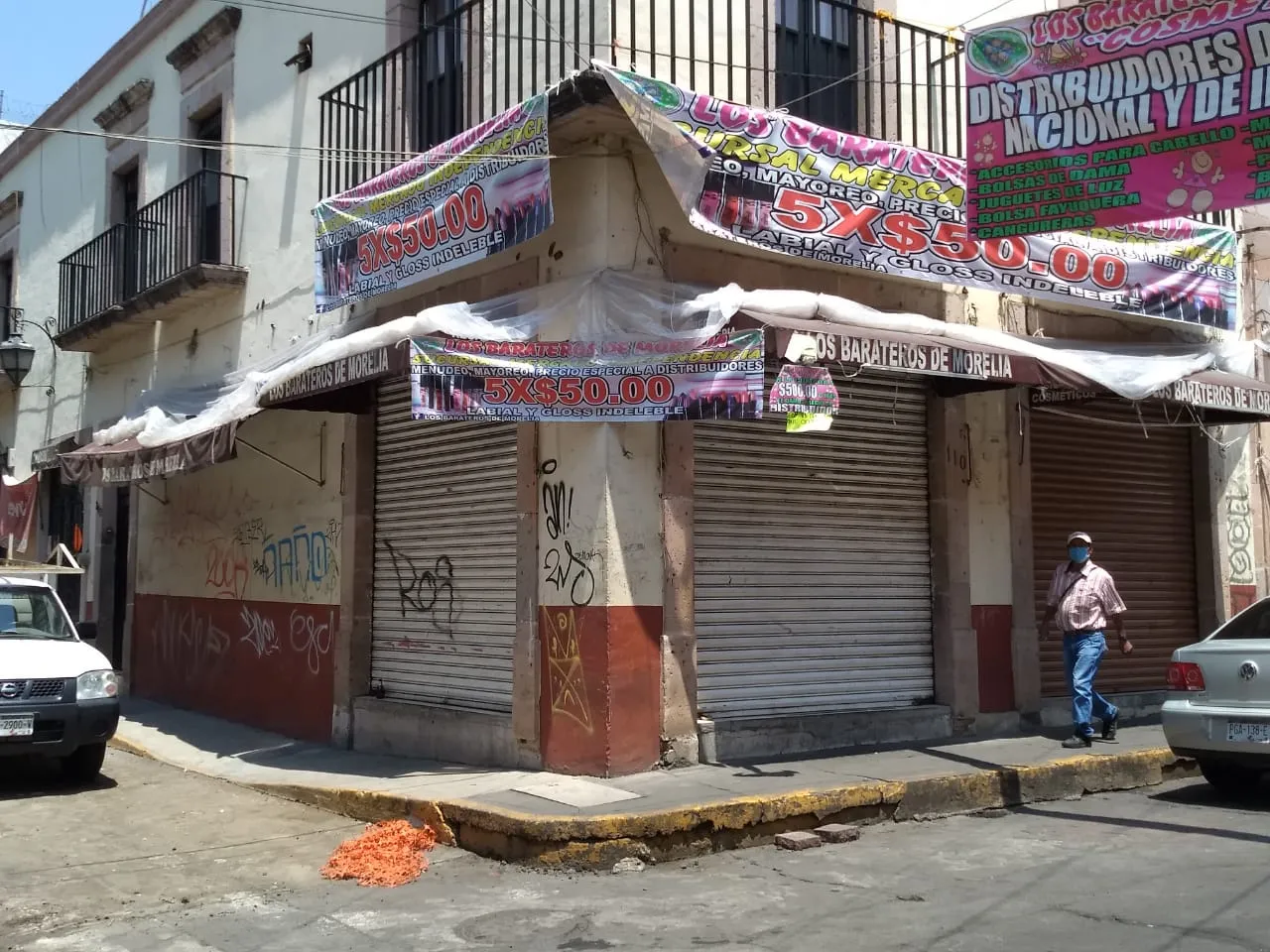 Ayuntamiento de Morelia amplía días de cierre en comercios no esenciales