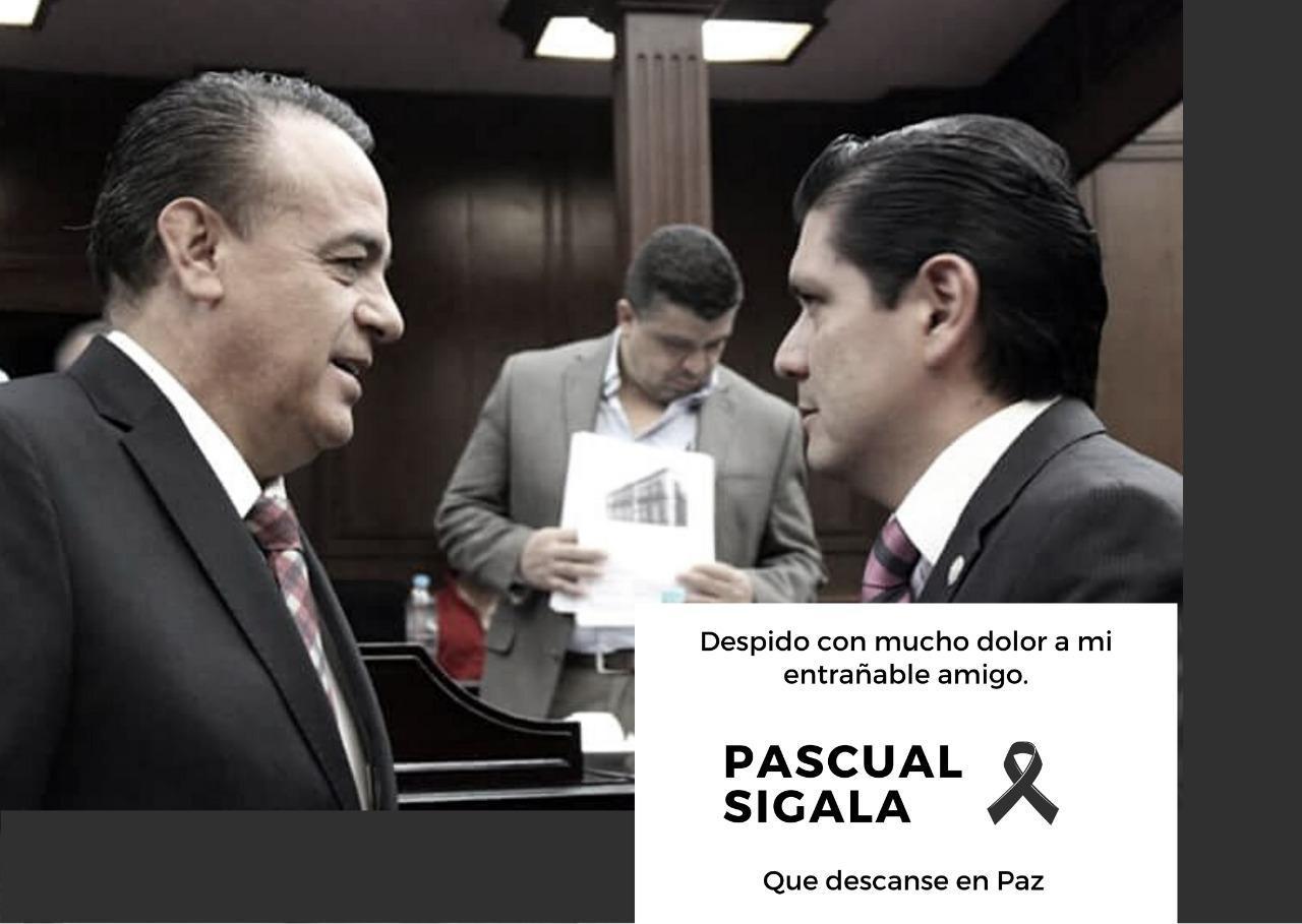 Lamenta Ernesto Núñez sensible fallecimiento de Pascual Sigala
