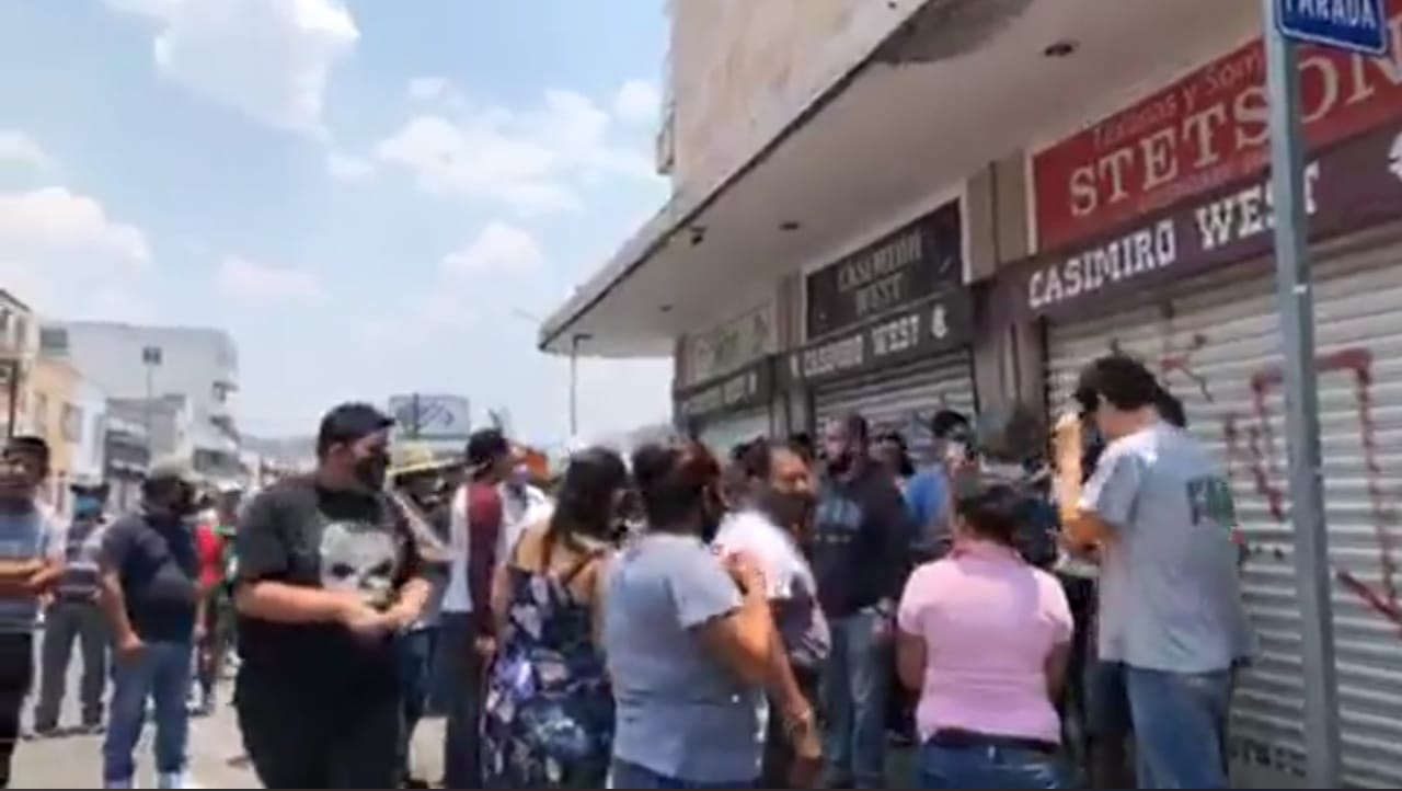 Locatarios de Mercado Independencia piden abrir sus negocios