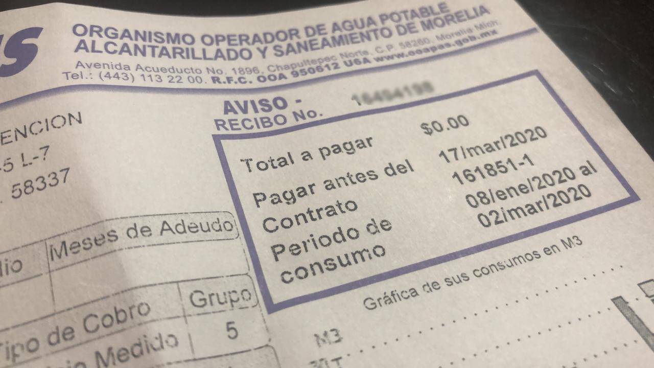 No cobrar el agua, colapsaría a OOAPAS: Morón