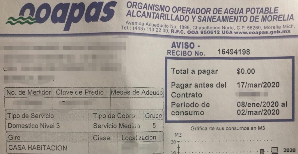 Proponen diputados no cobro al servicio de agua potable en Michoacán