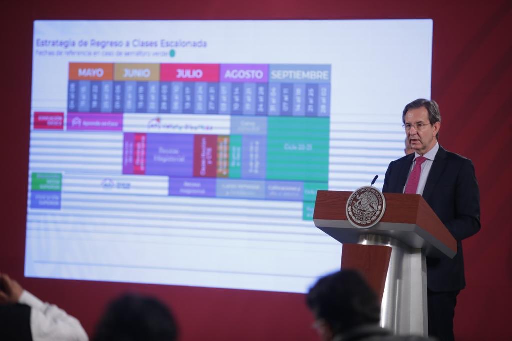 Regreso a clases en México sería hasta agosto: SEP