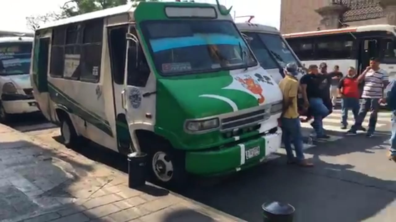 La siguiente semana, transporte público podría parar servicio