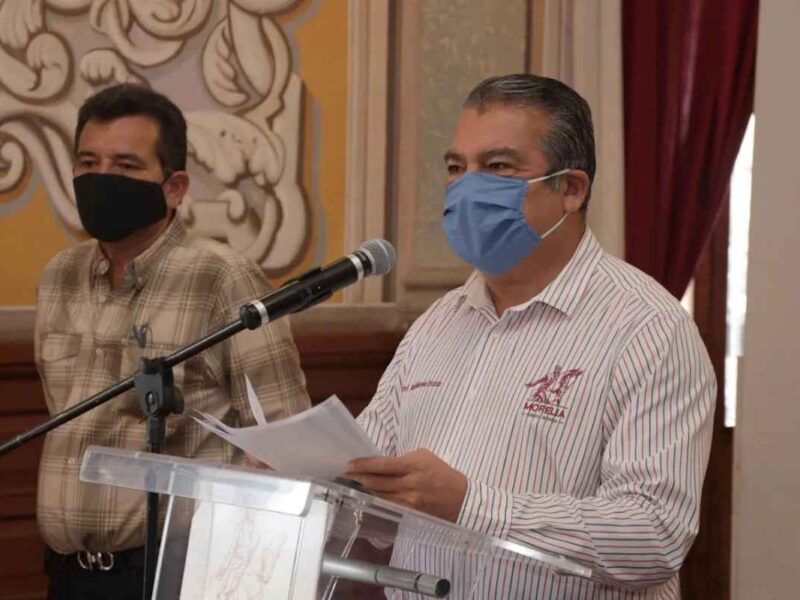 El puente a desnivel en Siervo de la Nación, Morelia, tendrá un costo de 6.2 millones de dólares; señaló el alcalde de la capital Michoacana, Raúl Morón Orozco