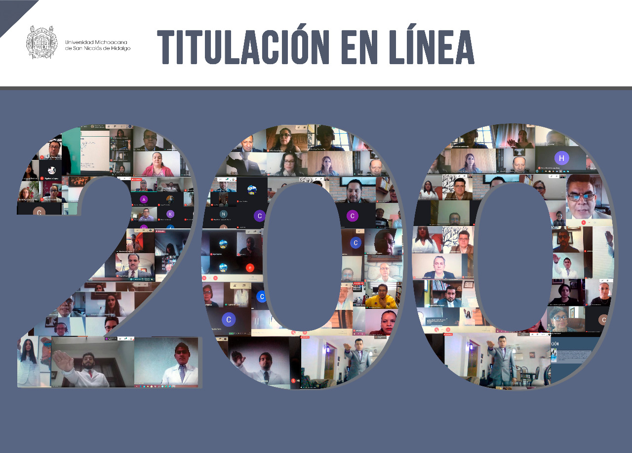 titulación en linea número 200