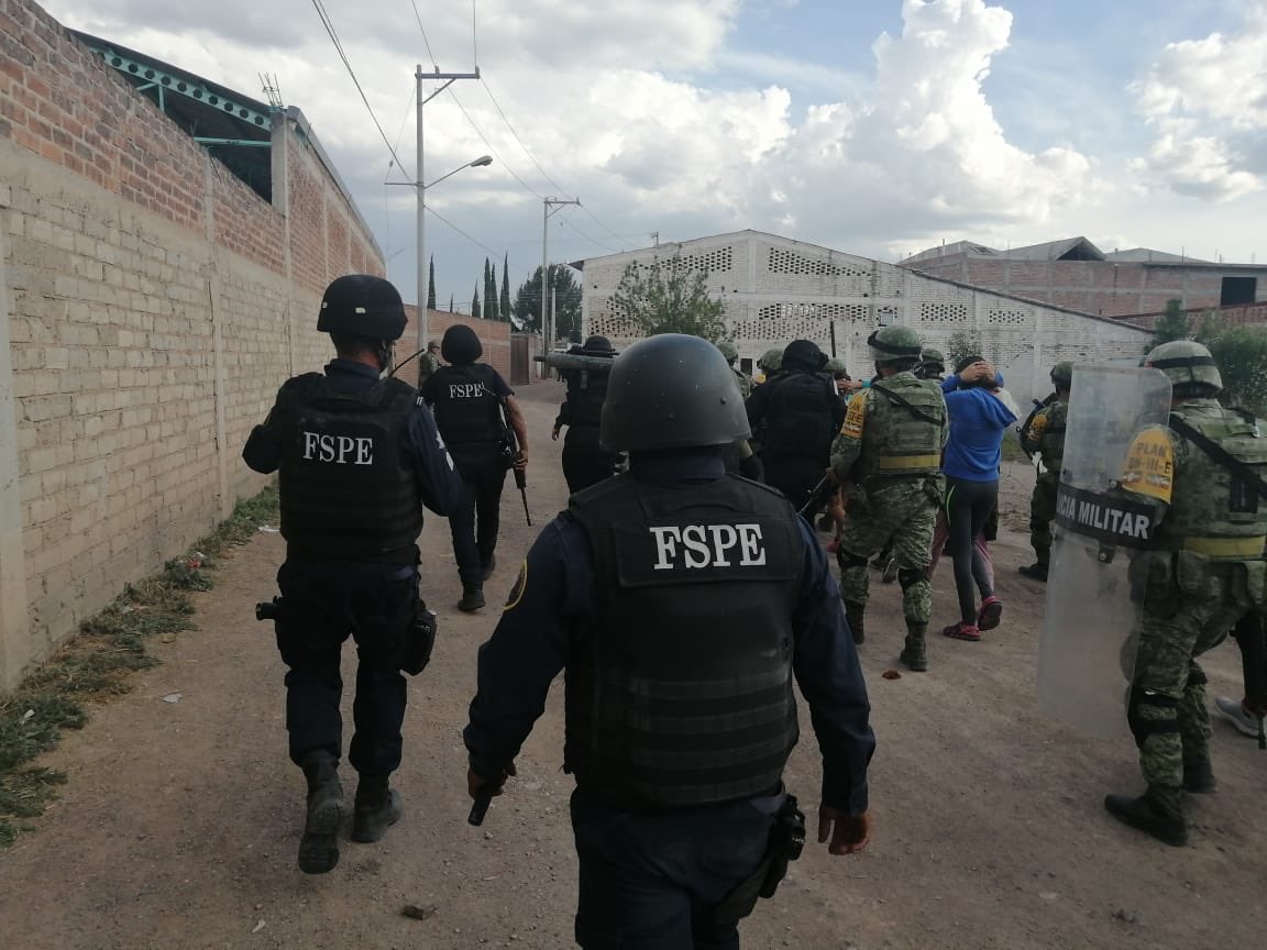 Enfrentamientos en Guanajuato deja 26 detenidos