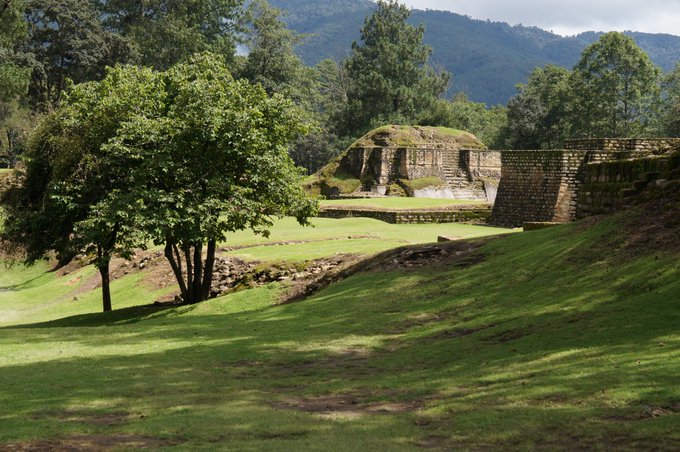 Hombre encuentra restos del imperio maya en su living