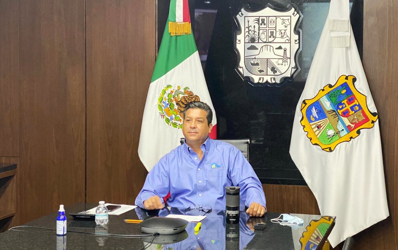 Gobernador de Tamaulipas da positivo a coronavirus