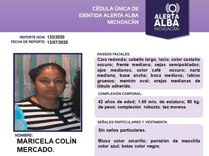 Activan alerta alba para localizar a madre y a sus 3 hijos en Michoacán