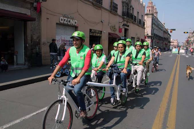 Bicioruga sin protocolos de sanidad para operar en la capital michoacana