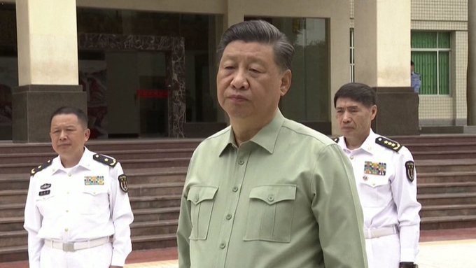 China prepara soldados para la guerra