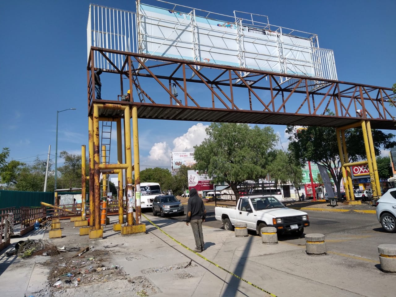 Colocarán puente de CU en colonia