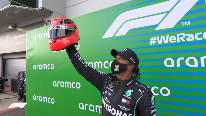 Lewis Hamilton logra igualar récord de Michael Schumacher