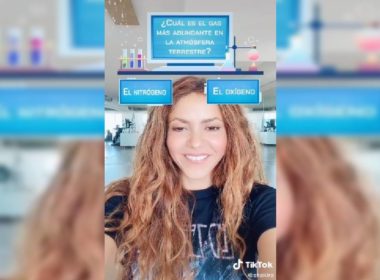 Shakira demuestra su conocimiento en TikTok