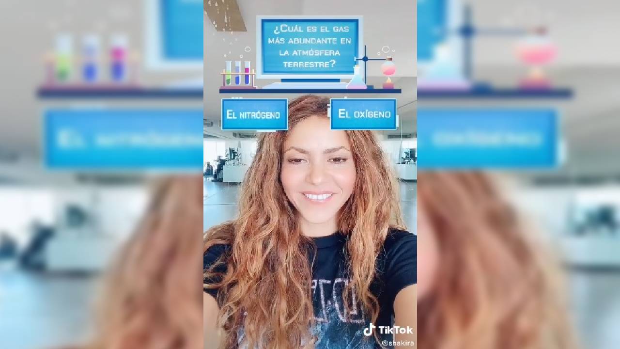 Shakira demuestra su conocimiento en TikTok