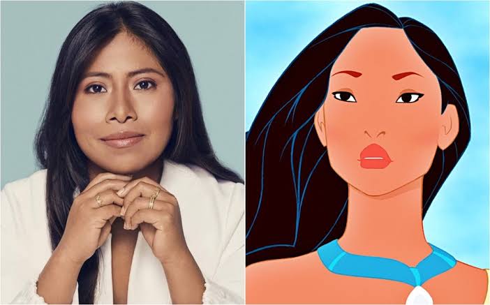 Yalitza Aparicio como Pocahontas