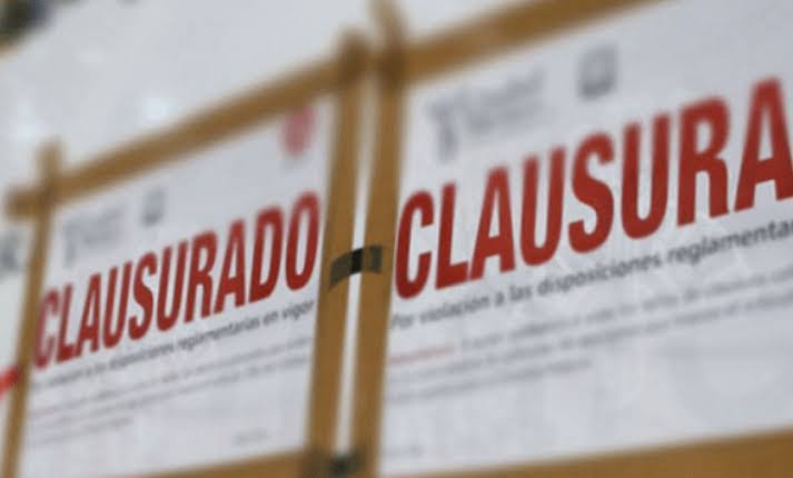 Suman más de 70 establecimientos clausurados, indicaron autoridades del ayuntamiento de Morelia