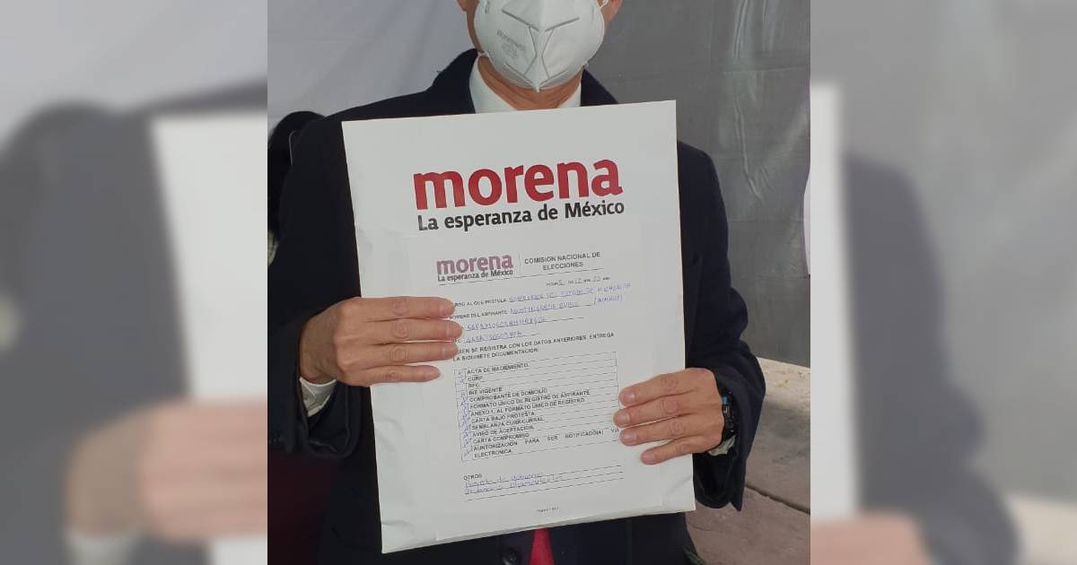 29 los registrados de Morena a la gubernatura