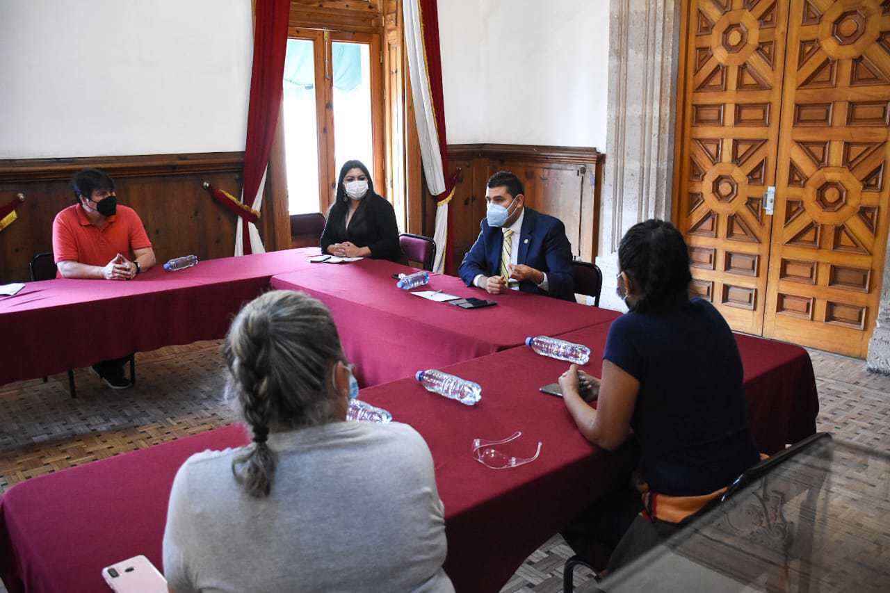 reunión Congreso del Estado con SUTASPJEM