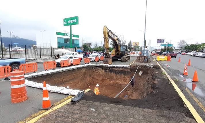 Distribuidor vial Mil Cumbres cumple lineamientos por parte del OOAPAS