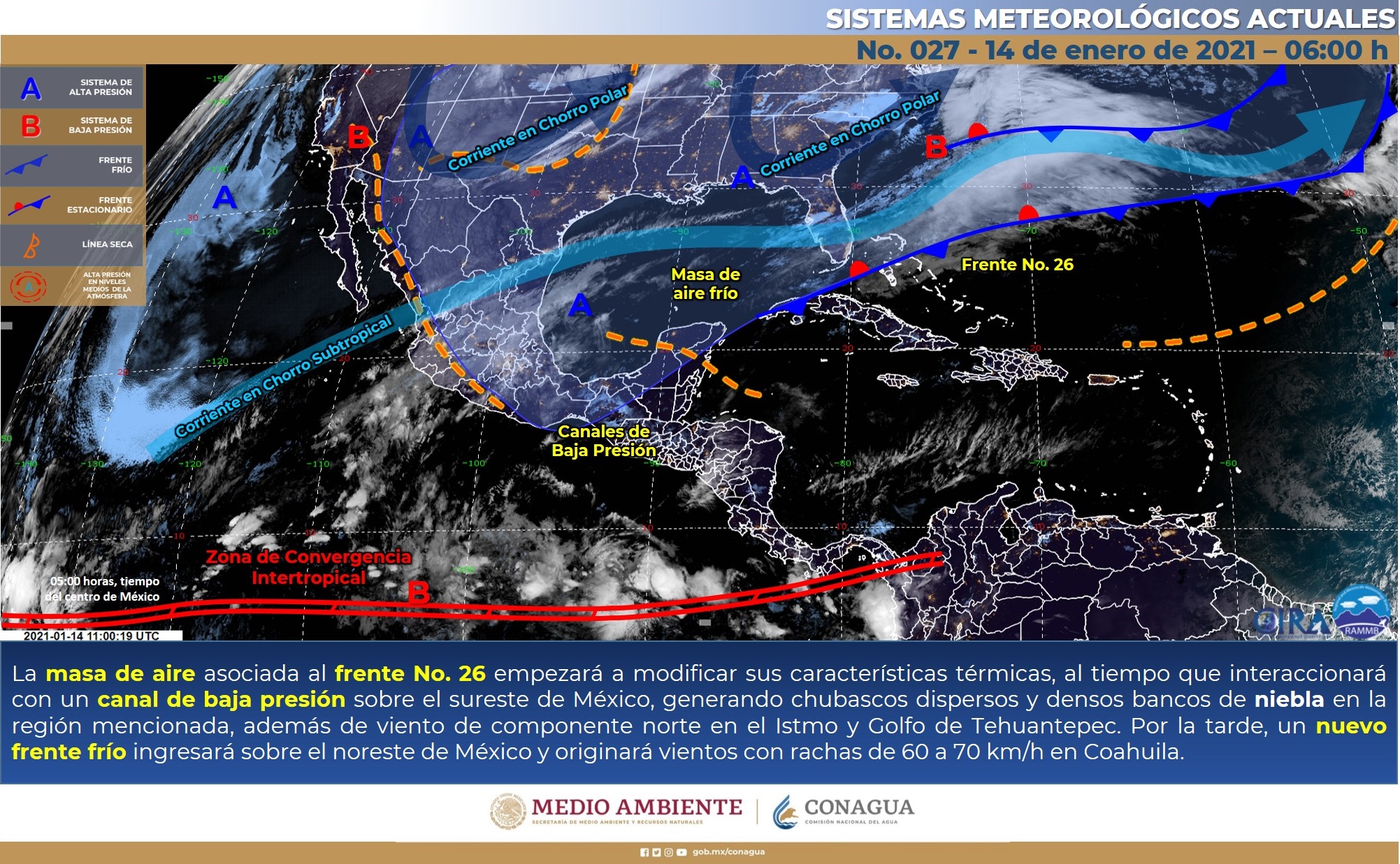 Pronóstico general del meteorológico