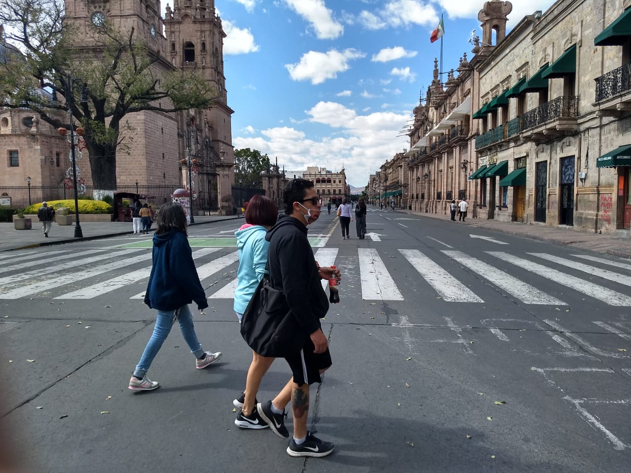 Se ha reducido un 20% movilidad en Morelia