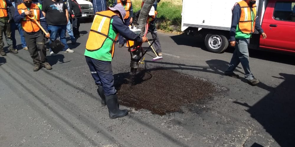 Bacheo en Morelia cubrió lo equivalente al Centro SUOP