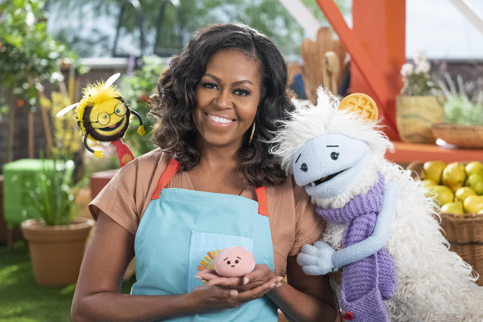Revelan imágenes del show de Michelle Obama