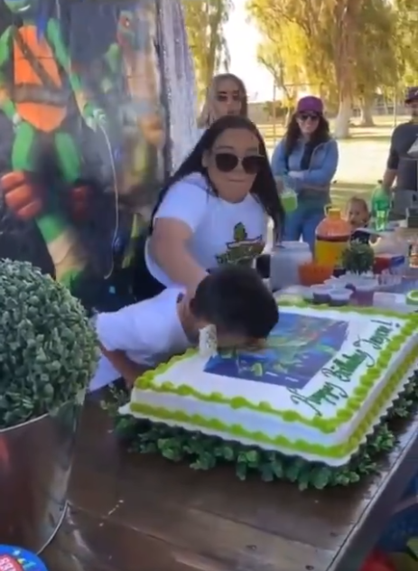 video viral fiesta de cumpleaños